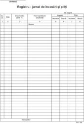 Office Registru incasari si plati A4 100 file