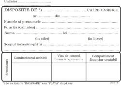 Office Dispozitie plata incasare casierie 100file (14-4-4)