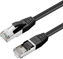 MicroConnect Patch cord CAT6A S/FTP 1.5m negru LSZH (MC-SFTP6A015S)
