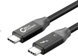 MicroConnect Cablu Thunderbolt 3 USB-C 20Gbps dual 4K60Hz 1m (TB3010)
