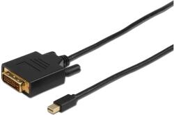MicroConnect Cablu Mini DisplayPort la DVI-D 2m Dual Link (MDPDVI2B)