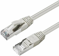 MicroConnect CAT6A S/FTP 0.5m Grey LSZH, Shielded Network Cable, LSZH (MC-SFTP6A005)