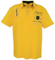 LAVECCHIA tricou polo barbati 608 oversize Galben 8XL