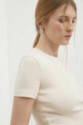 Answear Lab t-shirt női, bézs - bézs L - answear - 7 790 Ft