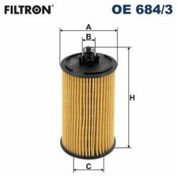 FILTRON Filtru ulei FILTRON OE 684/3 (OE 684/3) - automobilus