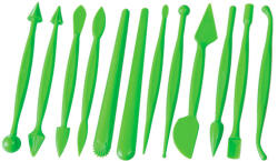Martellato Marcipán mintázó készlet, 12 darabos, zöld (K-Ma-40-WA004V)
