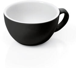 WAS Germany Italia cappuccino csésze, fekete, 200 ml, porcelán (Sz-W-4998020)
