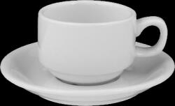 Holst Porzellan Catering kávéscsésze+alj, (TC1631+UTA112), 80 ml, kemény porcelán (K-Ho-TC008FA1)