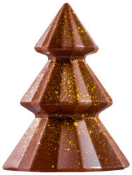 Martellato Csokoládé karácsonyfa, két modulos geometrikus öntöforma, hőformázott, 4 db/csomag (Ma-20A3D02)