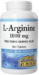 Natural Factors L-Arginine 1000 mg [180 Таблетки]