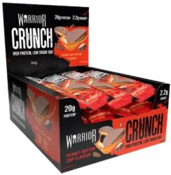 Warrior Crunch Bar | Low Sugar [12 x 64 грама] Фъстъчено масло