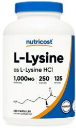Nutricost L-Lysine 500 mg [250 капсули]