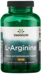Swanson L-Arginine 500 mg [200 капсули]