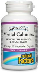 Natural Factors Mental Calmness / L-Theanine 125 mg [60 капсули]