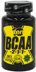 10/ten nutrition BCAA 2: 1: 1 1000 mg [30 капсули]