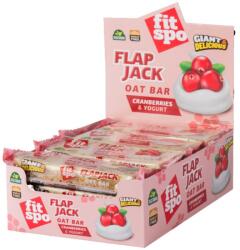FIT SPO Flap Jack - Energy Oat Bar [12 x 90 грама] Червена боровинка с йогурт