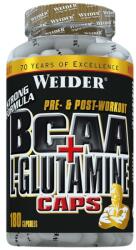 Weider BCAA + L-Glutamine Caps [180 капсули]