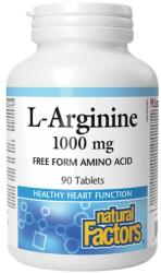 Natural Factors L-Arginine 1000 mg [90 Таблетки]