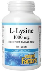 Natural Factors L-Lysine 1000 mg [60 Таблетки]