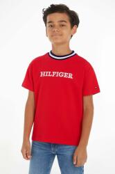 Tommy Hilfiger gyerek póló piros, nyomott mintás - piros 176