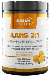 Human Protect AAKG 2: 1 Powder | L-Arginine-Alpha-Ketoglutarate [400 грама] Портокал