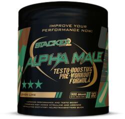Stacker Alpha Male | Testo-Boosting Pre-Workout Formula [300 грама] Лимон и лайм
