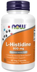 NOW L-Histidine 600 mg [60 капсули]