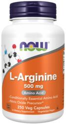 NOW L-Arginine 500 mg [250 капсули]