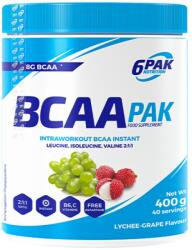 6PAK Nutrition BCAA PAK 2: 1: 1 Instant [400 грама] Личи с грозде