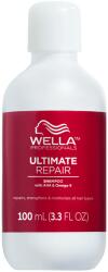 Sampon cu AHA si Omega 9 pentru par deteriorat Ultimate Repair, 100ml, Wella Professionals