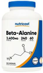 Nutricost Beta-Alanine 3400 mg [240 капсули]