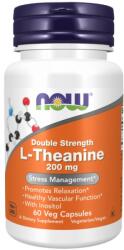 NOW L-Theanine 200 mg / Double Strength [60 капсули]