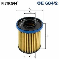 FILTRON Filtru ulei FILTRON OE 684/2 (OE 684/2) - automobilus