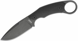 LIONSTEEL Fixed Blade M390 BLACK washed, Solid G10 handle, KYDEX sheath H2B GBK (H2B GBK)