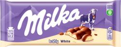 Milka Bubbly White alpesi tejcsokoládé levegőbuborékos fehércsokoládé töltelékkel 95 g