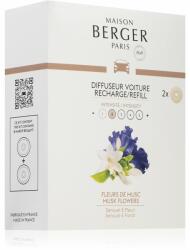 Maison Berger Paris Musk Flowers parfum pentru masina rezervă 2x17 g