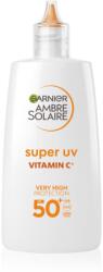 Garnier Ambre Solaire Super UV fluid protector pentru combaterea petelor negre. cu vitamina C SPF 50+ 40 ml