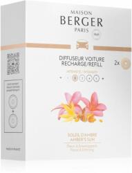 Maison Berger Paris Amber's Sun parfum pentru masina Refil 2x17 g