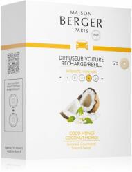 Maison Berger Paris Coconut Monoi parfum pentru masina Refil 2x17 g