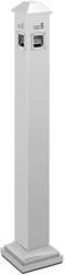 Ulsonix Scrumieră Verticală - pentru exterior și interior - cu cheie - 22 x 21.5 x netto_înălțime cm ULX-ASHTRAY 03F (ULX-ASHTRAY 03F)
