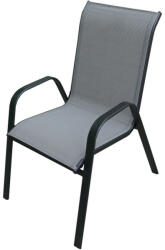 ROJAPLAST xt1012c fém kerti szék - szürke