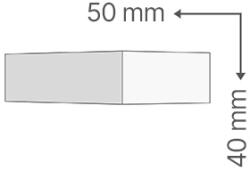 ANRO KA-133/E Sima díszléc, polisztirol csík 4x5 cm (KA-133/E)