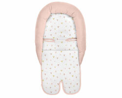 KikkaBoo fejszűkítő autósülésbe memóriahabos pink szívek - babamarket