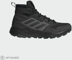 adidas TERREX TRAILMAKER MID GTX cipő, mag fekete/mag fekete/dgh egyszínű szürke (UK 10)