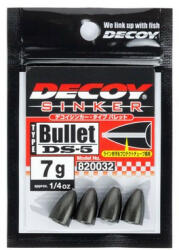 Decoy DS-5H Sinker Type Heavy Bullet 18gr Gun Black Ólom 3db (JDE51180)