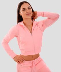 GymBeam Clothing GymBeam TRN rózsaszín női kapucnis pulóver - rózsaszín (XS) - GymBeam Clothing