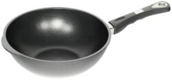 AMT Gastroguss the "World's Best Pan" wok, 30 cm, 11 cm magas, indukciós, levehető nyéllel (I-1030S-E-Z20B)