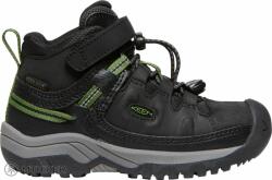 KEEN TARGHEE MID WP gyerekcipő, fekete/kemping (EU 30)