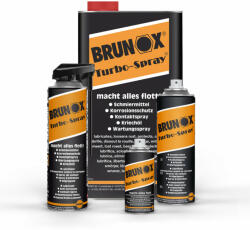 BRUNOX Turbo Spray - Lubrifiant/degripant multifunctional (Varianta: 500ml spray)
