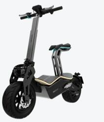 Cecotec Makalu Pro Electric moped 1000 W névleges teljesítménnyel és 1600 W maximális teljesítménnyel. Dupla felfüggesztés, 45 km-es autonómia, kivehető lítium akkumulátor. Maximális sebesség 40 km/h (073202)